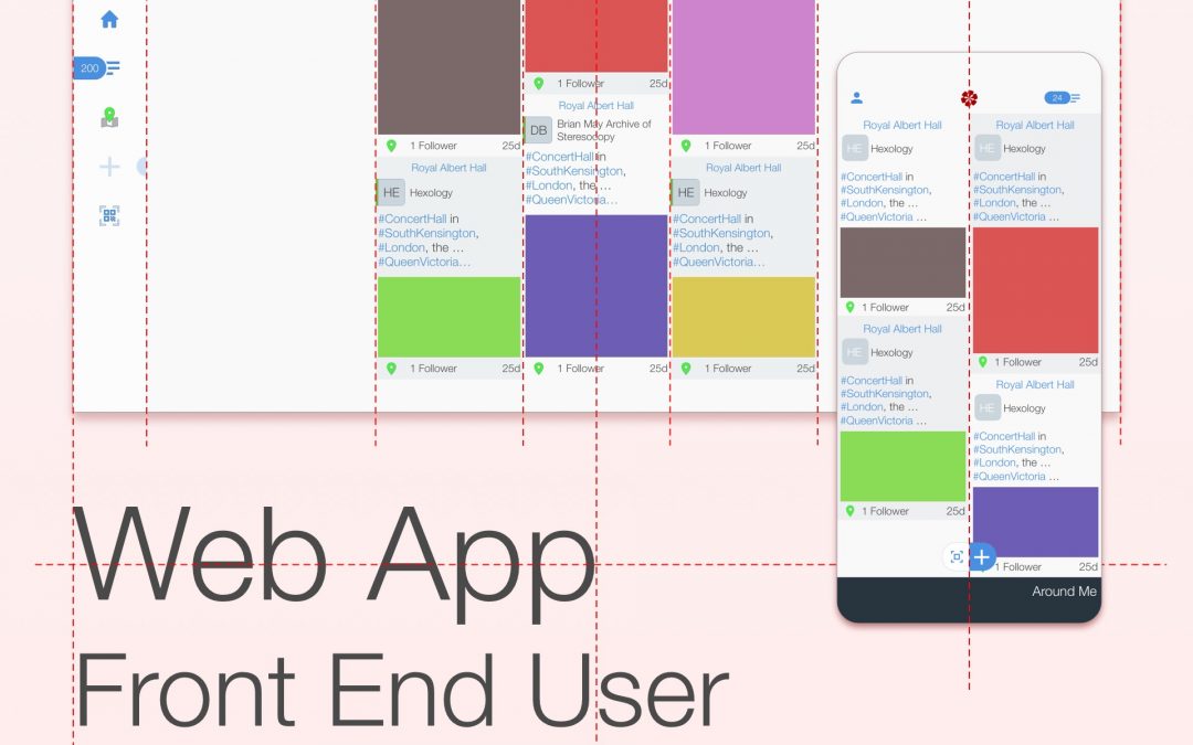 Web App Front End User Interface for Desktop, Tablet & Smartphone